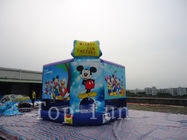 Υπαίθρια μικρά διογκώσιμα εμπορικά κάστρα Bouncy παιδιών για τη μίσθωση Mickey Mouse