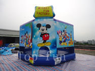 Υπαίθρια μικρά διογκώσιμα εμπορικά κάστρα Bouncy παιδιών για τη μίσθωση Mickey Mouse