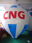 διογκώσιμα μπαλόνια διαφήμισης ηλίου PVC 5m πολύ 0.18mm με το λογότυπο/το έργο τέχνης συνήθειας
