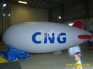 Διογκώσιμο μπαλόνι 6 μέτρα μακρύ διογκώσιμο πηδαλιουχούμενο εύκαμπτο αερόστατο 0.2mm PVC διαφήμισης ηλίου