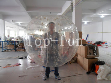 Διογκώσιμη σφαίρα φυσαλίδων Zorbing σώματος μουσαμάδων PVC/TPU, ανθρώπινη κυλώντας σφαίρα για την παιδική χαρά