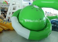 Πράσινο/άσπρο UFO μορφής PVC παιχνίδι νερού του Κρόνου μουσαμάδων διογκώσιμο επιπλέον για την αναρρίχηση