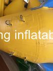 Διογκώσιμες βάρκες πακτώνων αλιείας μυγών θάλασσας για τα παιδιά και την ενήλικη τιμή βαρκών μουσαμάδων/μπανανών PVC 0.9mm