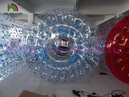 Διέγερση του διογκώσιμου περιπάτου παιχνιδιών νερού στη σφαίρα κυλίνδρων του διαφανούς PVC 1.0mm