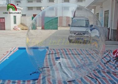 Διαφανής διογκώσιμος περίπατος στη σφαίρα 2 διάμετρος 0.8mm PVC περπατήματος νερού σφαιρών νερού μ