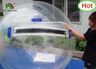 διογκώσιμη σφαίρα νερού PVC 2m Dia/προσαρμοσμένη σφαίρα περπατήματος νερού φερμουάρ της Ιαπωνίας σαφής