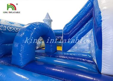 Ανθεκτικός PVC παλατιών ψηφιακός φωτογραφικών διαφανειών άλματος Castle Combo του Castle διογκώσιμος που τυπώνεται