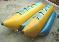 0.9mm PVC αλιευτικά σκάφη μυγών μουσαμάδων διογκώσιμες/βάρκα μπανανών για 6 παιχνίδια νερού προσώπων