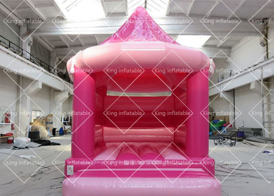 Υπαίθριο λευκό 4x3.5m ιπποδρόμιο διογκώσιμο Bouncy Castle για τη γαμήλια χρήση