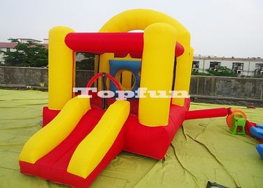 Εμπορικά Bouncy σπιτιών/13ft δωμάτια αναπήδησης παιδιών μορφωματικά με τη φωτογραφική διαφάνεια
