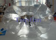 διαφανές/ζωηρόχρωμο Loopyball bal προφυλακτήρων φυσαλίδων ποδοσφαίρου PVC 1.2mm/1.5mm/TPU