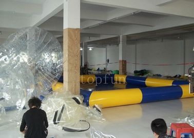 Υπαίθριες διογκώσιμες πισίνες μουσαμάδων unti-που σπάζουν για τη σφαίρα περπατήματος νερού
