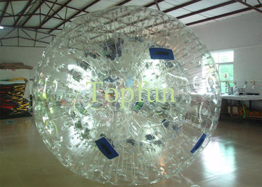 Διογκώσιμη γιγαντιαία Zorb σφαίρα Zorbing σφαιρών γιγαντιαία για την υπαίθρια ψυχαγωγία κυλίνδρων