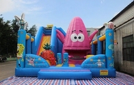 Spongebob και του Πάτρικ Star Inflatable Fun City χτύπημα - επάνω λούνα παρκ