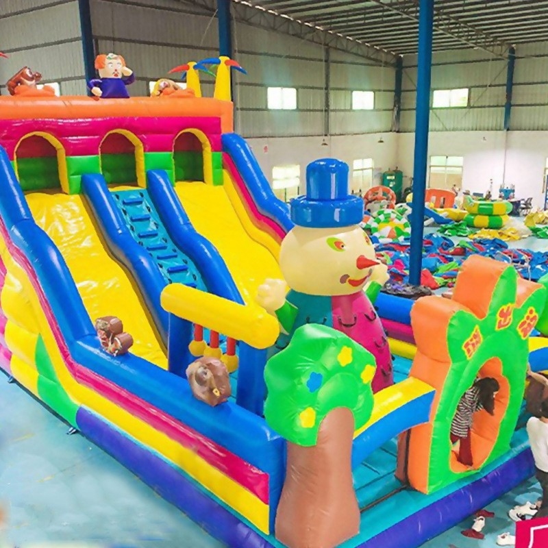 Προσαρμοσμένο εμπορικό PVC Oxford φουσκωτό bouncer Bounce House Κάστρο για παιδική χαρά