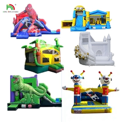 Φουσκωτό Moonwalk Water Jumper Bouncer Moonwalk Bouncy Castle Jumping Εμπορικό Ουράνιο τόξο Bounce House ενοικίαση πάρτι